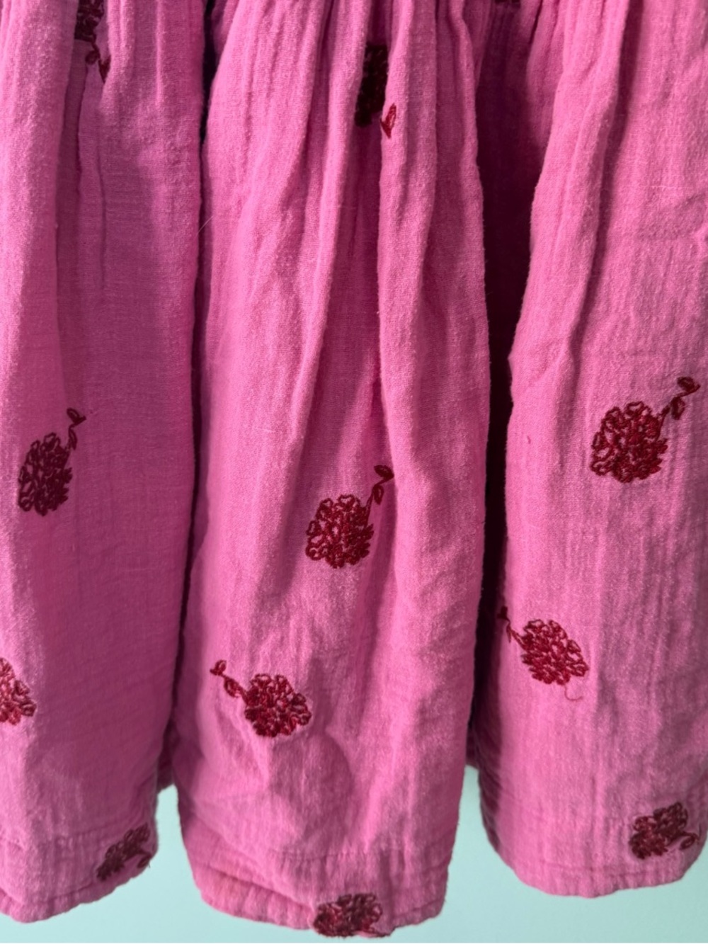 Free People Tory Embroidered Mini Dress Size Small - Picture 8 of 15